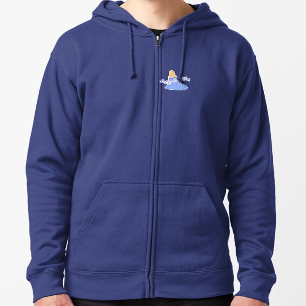 Vintage Periwinkle Contrast Hoodie – therapi