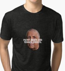 PETE PRICE - FILTHY BEATS AND TENNER SWEETS White Tri-blend T-Shirt