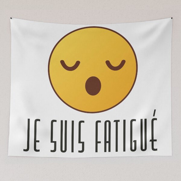 Item preview, Je Suis Fatigué - Masculine designed and sold by denisethorn.