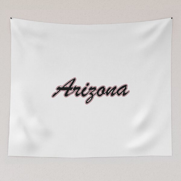 Item preview, Baseball Fan of Arizona Black and Red on White designed and sold by gkillerb.