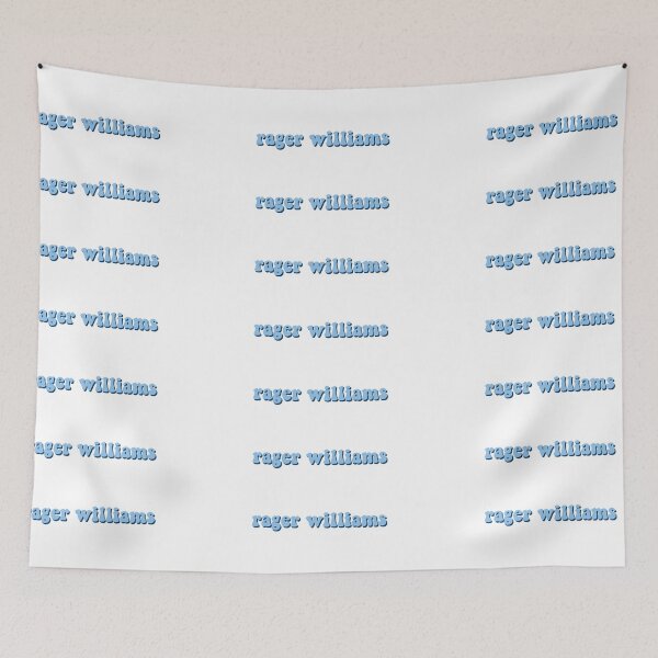 Item preview, Rager Williams BLUE/BLUE Groovy Text designed and sold by krh327.