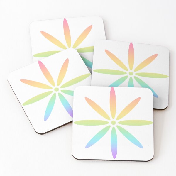 Item preview, Rainbow Ombré Flower Design designed and sold by MoCraftsCo.