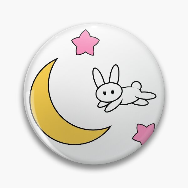 Item preview, Cute moon bunny and stars designed and sold by Mi-Kalmia.
