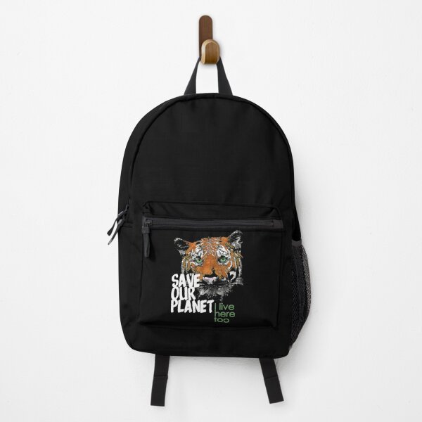 Item preview, Save our planet, I live here too - tiger B designed and sold by manuluce.