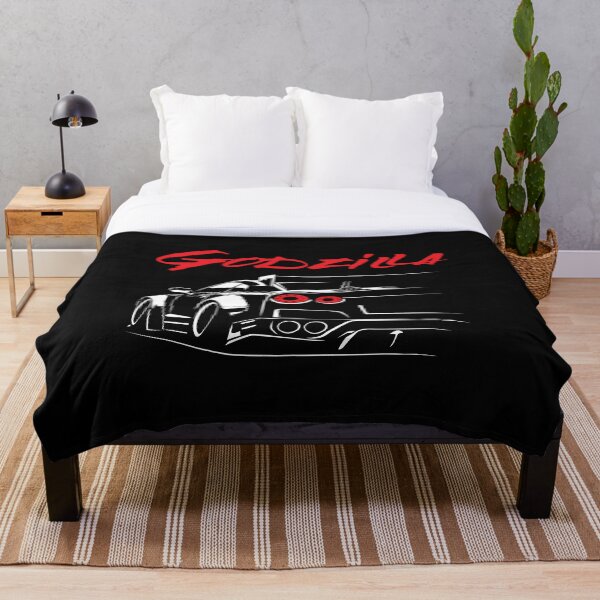 Nissan GTR R35 Throw Blanket