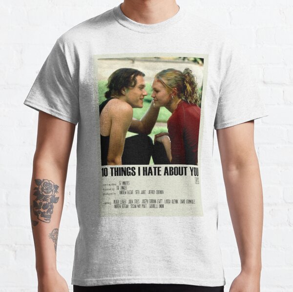 10 Things I Hate About You Alternative Poster Art Movie Large (1) Classic T-Shirt