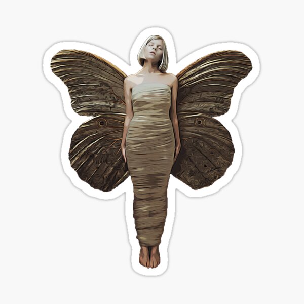 Aurora Moth Sticker