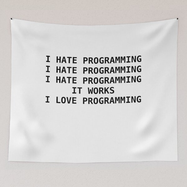 Item preview,  Computer science nerds and computer scientists. I hate and I love programming.









































































 designed and sold by LeMuesch.