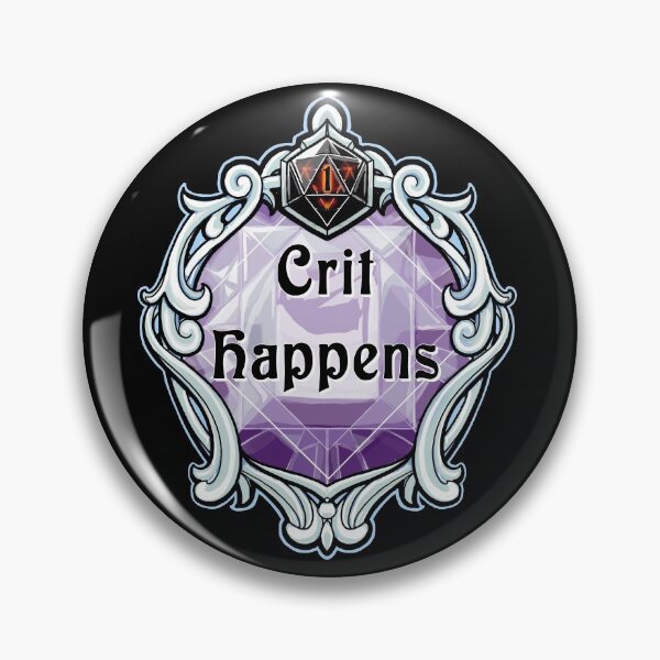 Item preview, Amulet Crit Happens designed and sold by robertbevan.