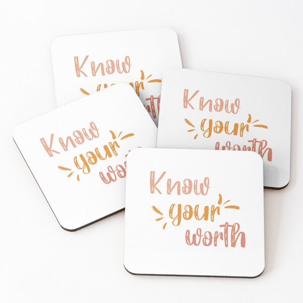 Item preview, Know your worth designed and sold by janella-lopez.
