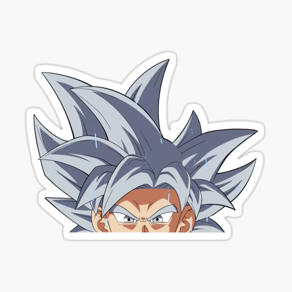 MUI Goku Peeker Sticker