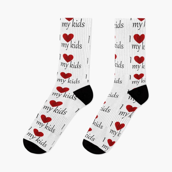 Item preview, I heart my kids designed and sold by WanderingBark.