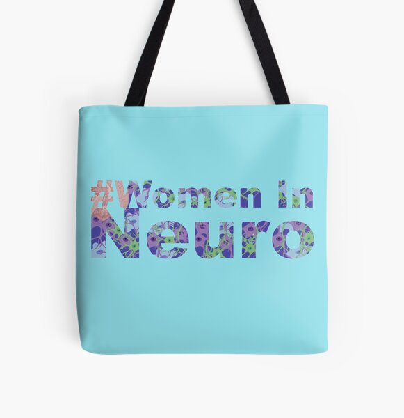 #WomenInNeuro All Over Print Tote Bag