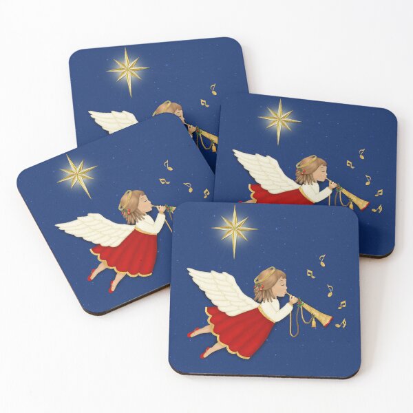 Item preview, Christmas Trumpet Angel designed and sold by SpiceTree.