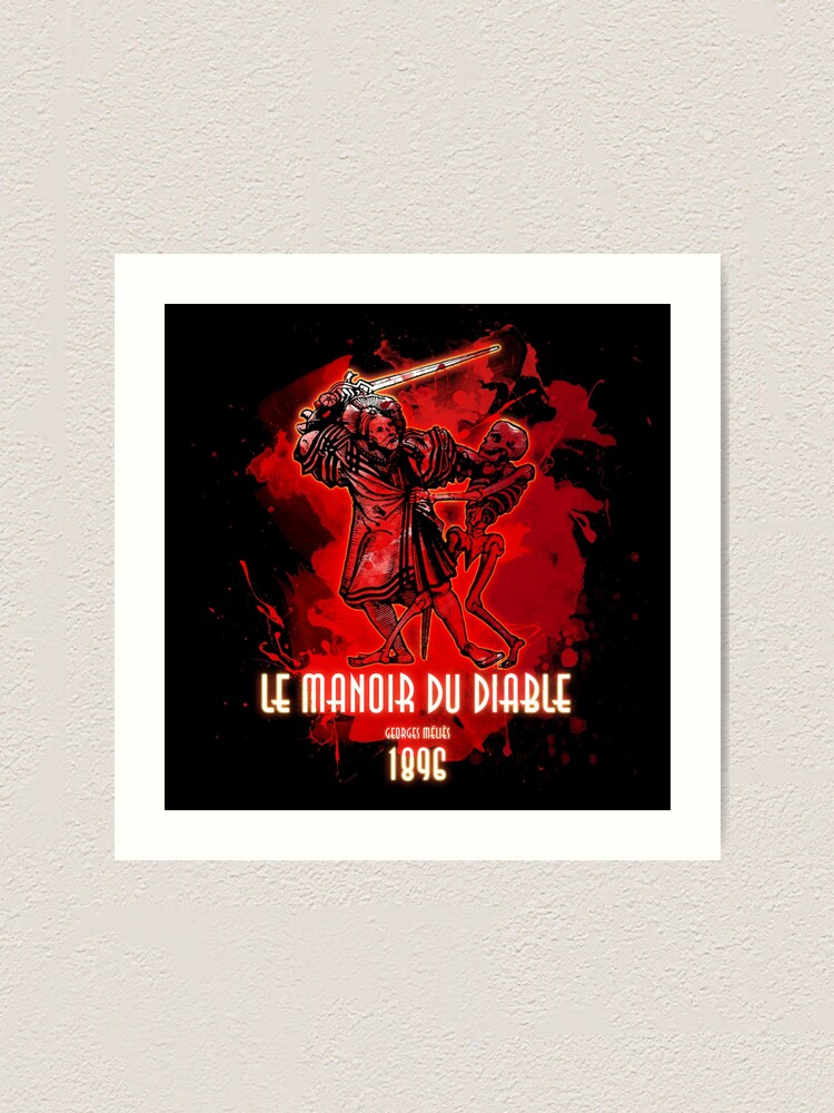 Le Manoir Du Diable Art Print By Juliocampos Redbubble