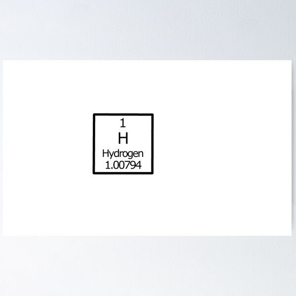 Item preview, Hydrogen Element designed and sold by Ivan Aguilar.