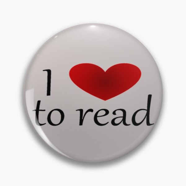 Item preview, I heart to read designed and sold by WanderingBark.