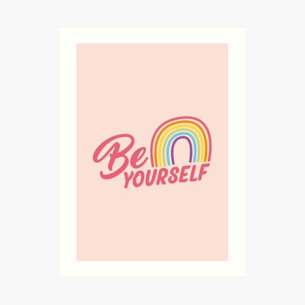 Love yourself Art Print