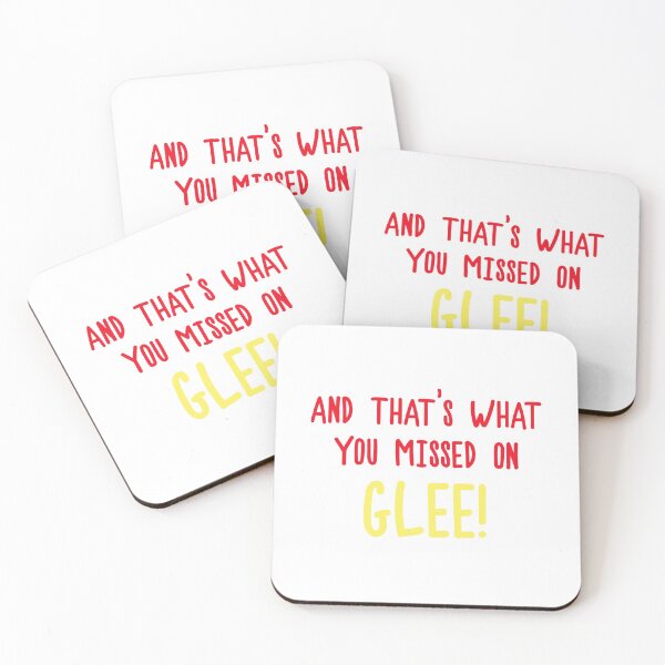 Item preview, That's What you Missed on Glee! designed and sold by juniperkale.
