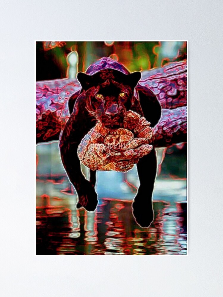 Alternate view of JAG ON A LOG Poster