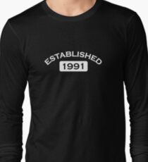 Established 1991 Long Sleeve T-Shirt
