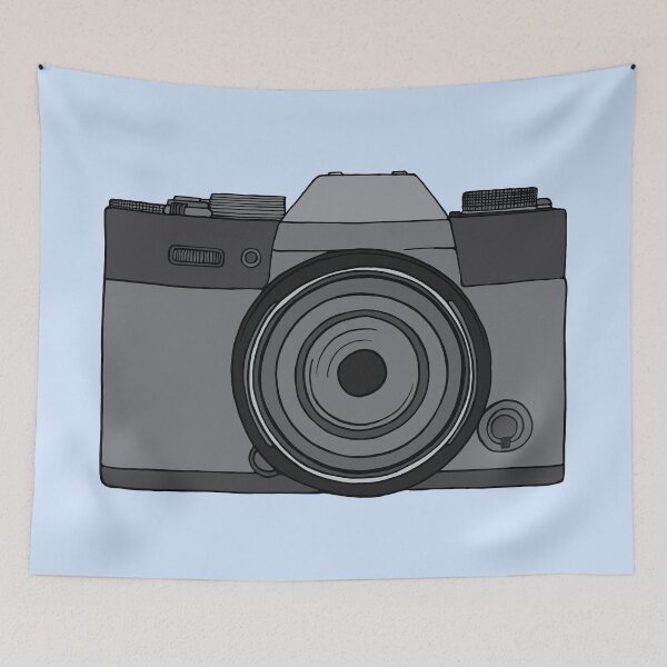 Item preview, Vintage Camera, Photography Illustration designed and sold by murialbezanson.