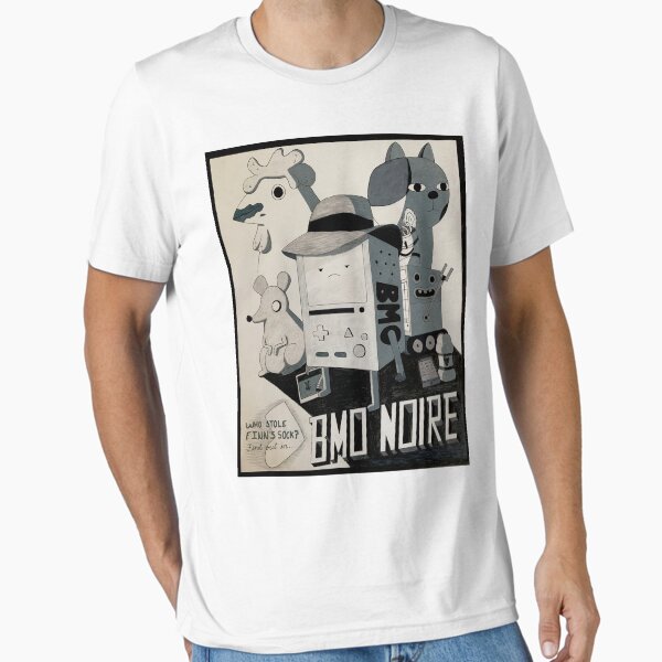 Vista previa del artículo con la obra «BMO Noire Adventure Time», diseñado y vendido por AudreyBagelArt.