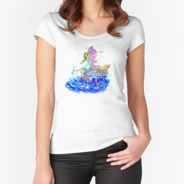 Fitted Scoop T-Shirt