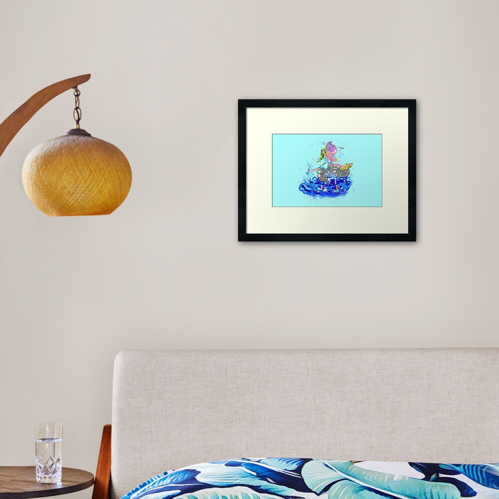 Item preview, Framed Art Print designed and sold by TeelieTurner.
