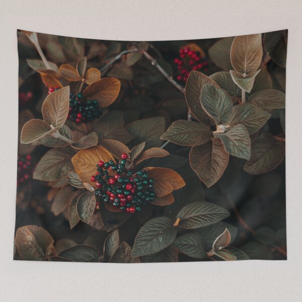 Item preview, BROWN LEAFED TREE WITH BERRIES designed and sold by Eston Kamau.