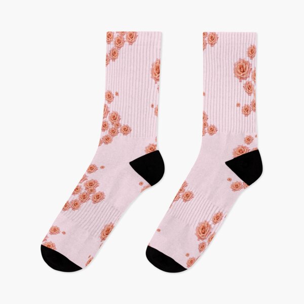 Item preview, A scatter of pink roses with a vintage look designed and sold by Elaine Bawden.