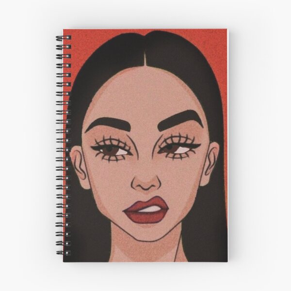 Item preview, Notebook red malyshka designed and sold by vishnyavlada.