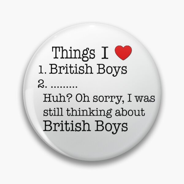 Item preview, Things I Love - British Boys designed and sold by beegurl13.