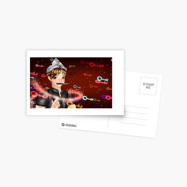 Roblox Character Postcards Redbubble - inquisitormaster roblox avatar codes