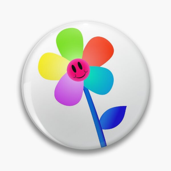 Item preview, Inverted Colorful and Smiley Flower! designed and sold by piperbrantley.