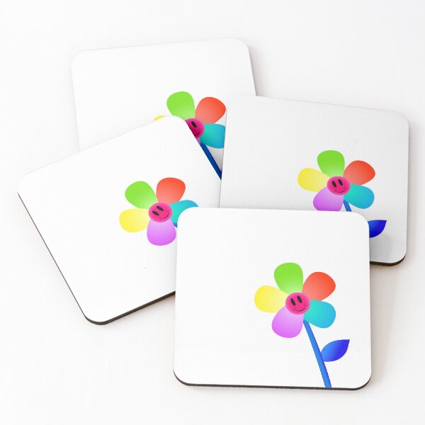 Item preview, Inverted Colorful and Smiley Flower! designed and sold by piperbrantley.