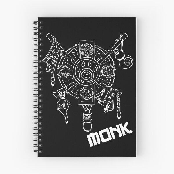 Item preview, Monk Crest (White) designed and sold by DeLyss-Iouz.