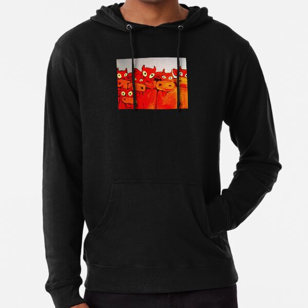 COWS GALORE Lightweight Hoodie