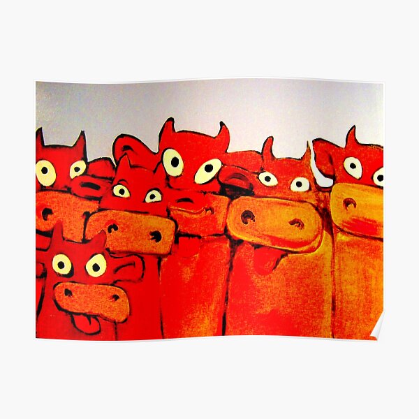 COWS GALORE Poster
