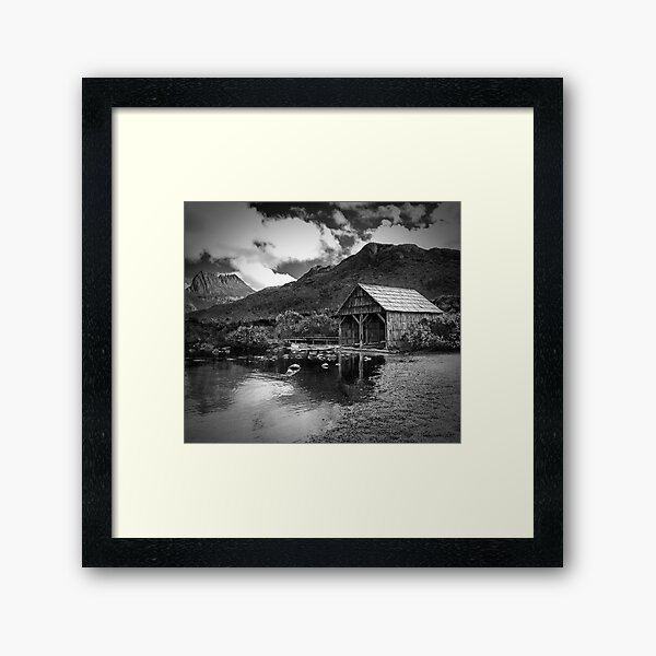 The Boat Shed Framed Art Print