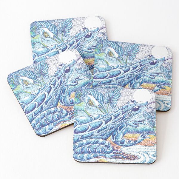 Item preview, Water Frog with Water Arum designed and sold by QuixoteRidge.