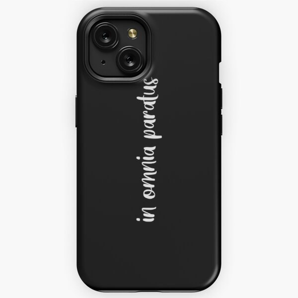 In Omnia Paratus iPhone Cases for Sale Redbubble