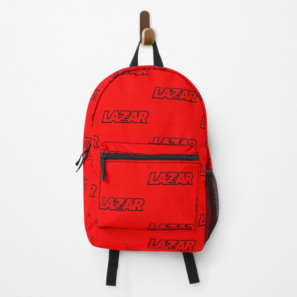 Lazarbeam Logo Black Backpack