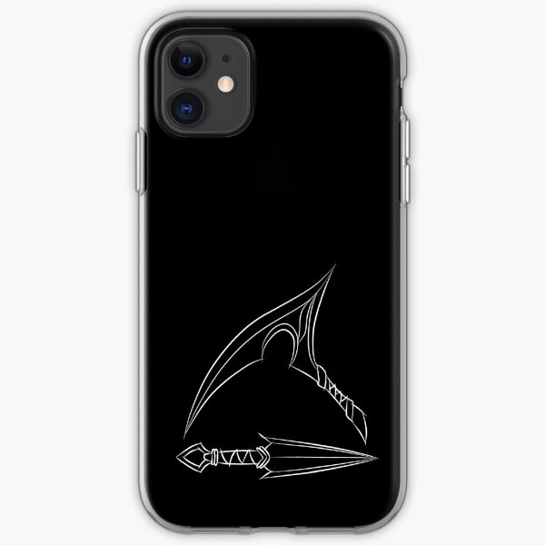 Akali Blades (White) iPhone Flexible Hülle