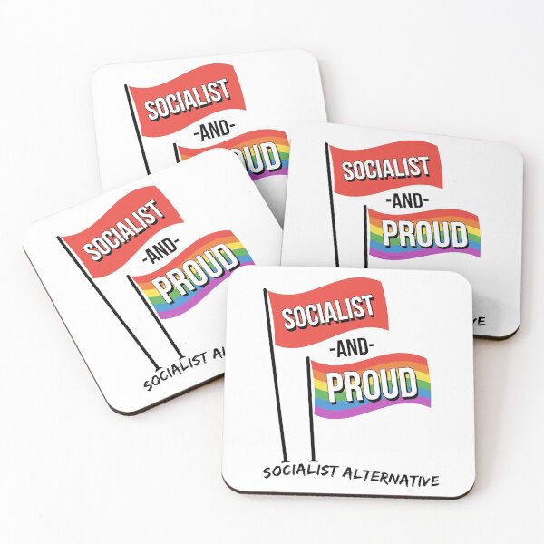 Item preview, Socialist and Proud designed and sold by sabayarea.