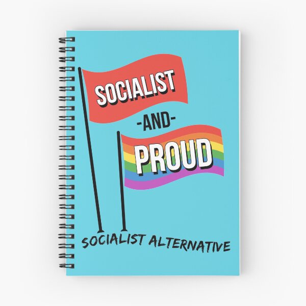 Item preview, Socialist and Proud designed and sold by sabayarea.