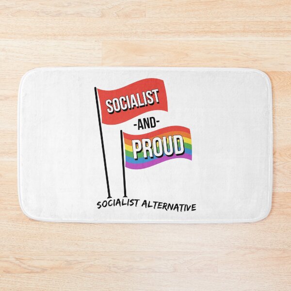 Item preview, Socialist and Proud designed and sold by sabayarea.
