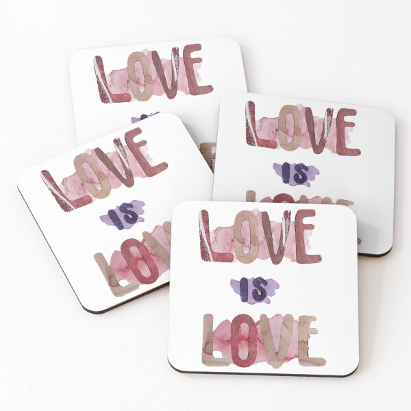 Item preview, Love is Love (Red Design) designed and sold by Michelle Bukowski.