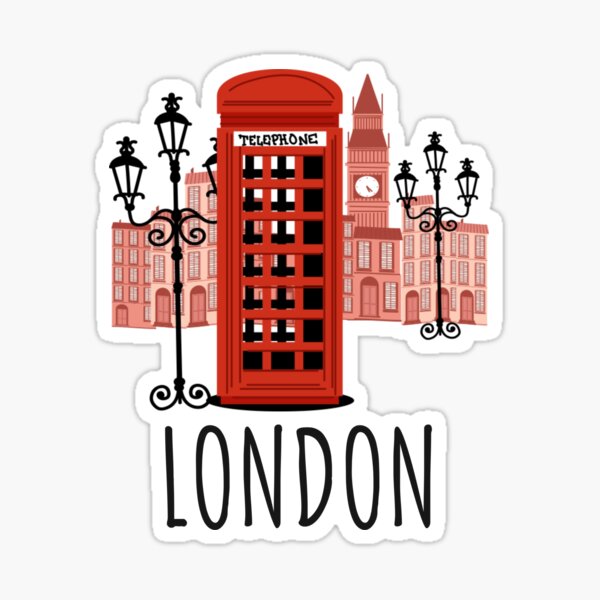 Item preview, London City Beautiful Telephone design Gift for London lovers designed and sold by TamGustam.