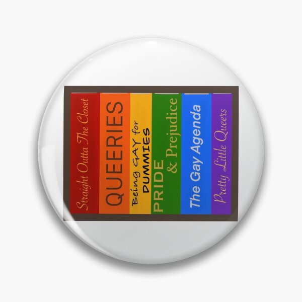 Item preview, Queer Bookcase designed and sold by haplessthespian.